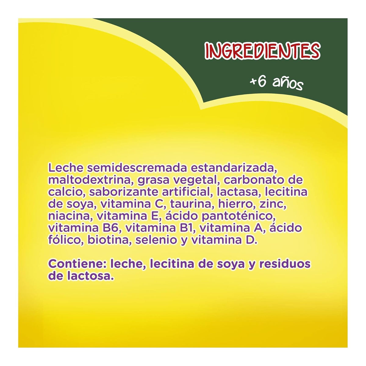 NIDO FortiCrece Deslactosado en Polvo, Lata de 1.08 kg