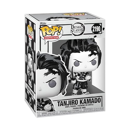 Funko Pop! Animation: Demon Slayer - Tanjiro (Sumi-Ink Edition) | Mercancía Oficial - Figura de Vinilo Coleccionable para Decoración - Regalo de Cumpleaños para Fans