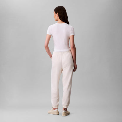 Calvin Klein Monogram Logo Joggers Pantalones Deportivos Mujer