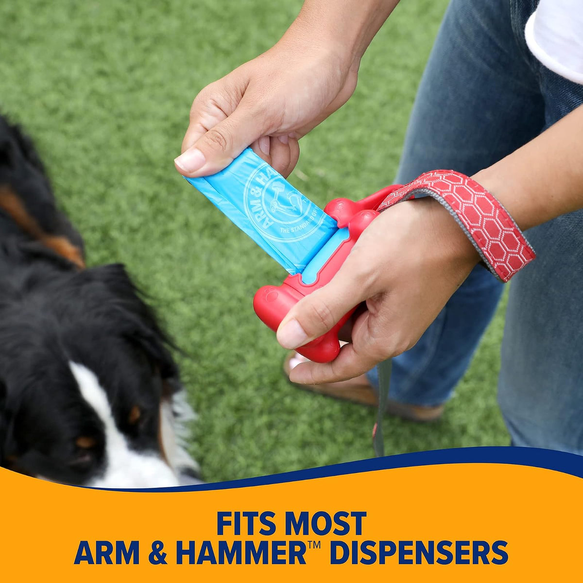 Petmate Arm & Hammer - Recambios Desechables para Bolsas de Basura de fácil rasgón, Varios Colores, Varios Paquetes Disponibles