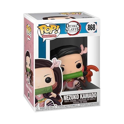 Funko Pop! Animation: Demon Slayer - Nezuko Kamado | Mercancía Oficial de Anime - Figura de Vinilo Coleccionable para Decoración - Regalo de Cumpleaños para Fans