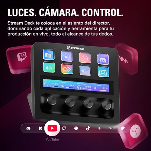 Elgato Stream Deck +, Mezclador y Controlador