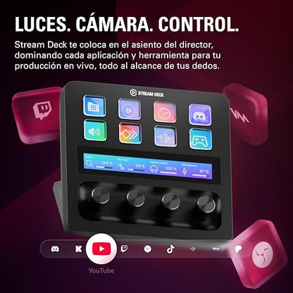 Elgato Stream Deck +, Mezclador y Controlador