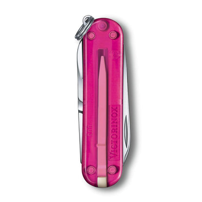 Victorinox Navaja Classic Colors, 7 Usos, Cupcake Dream, 58 mm | Herramienta plegable compacta de 58 mm incluye tijeras, lima de uñas, destornillador y pinzas. Escamas ABS duraderas en