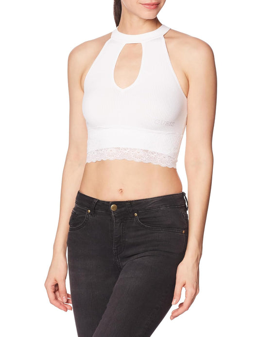 GUESS Lila Lace Seamless Top SWTR