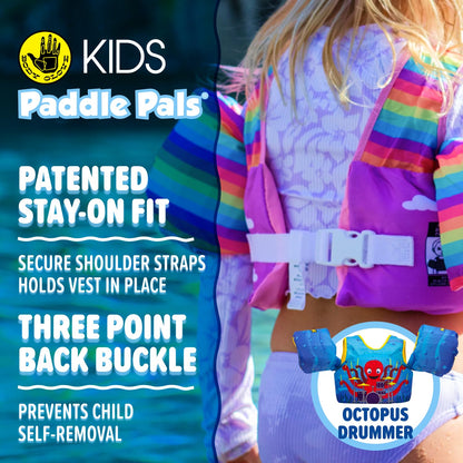 Body Glove Paddle Pals - Chamarra para Aprender a Nadar, Chaleco Salvavidas, el más Seguro de EE.UU. Ayuda para Aprender a Nadar, aprobada por la Guardia Costera