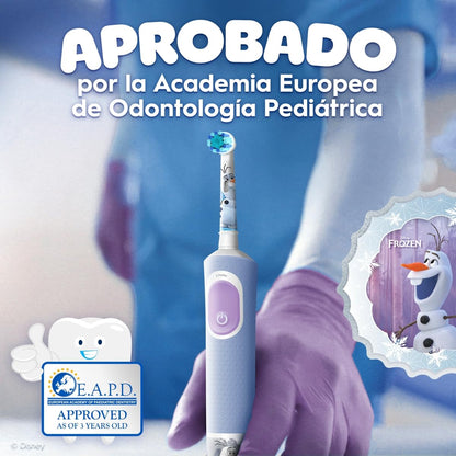 ORAL-B Disney Frozen Repuesto Cepillo Dental Eléctrico para Niños (+3), 2 Uds