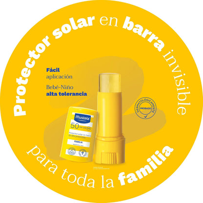 Mustela Barra Solar De Alta Protección FPS 50, 9ml