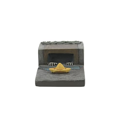Department 56 Snow Village Accessories Halloween IT Capítulo Two Pennywise and The SS Georgie Set de Figuras estándar, Multicolor