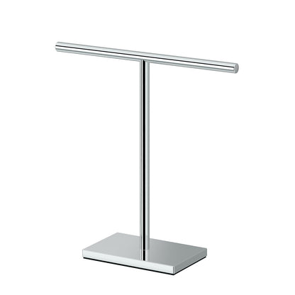 Gatco - Toallero de pie Rectangular con Base Rectangular, Moderno, Cromado