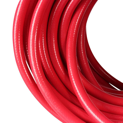 Manguera de PVC para aire a presión 1/4” x 15 m conexión 1/4” NPT