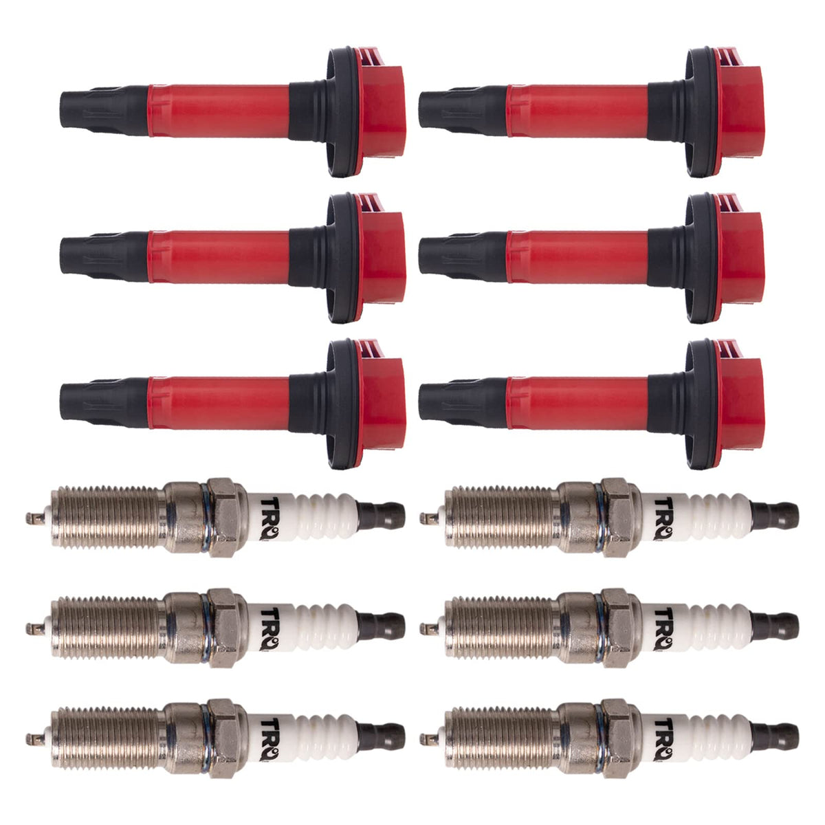 TRQ Performance - bocinas de encendido y bujías para Ford 12-19 Lincoln 2011-2019