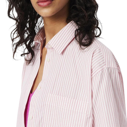 Lacoste Popeline - Camisa de Manga Larga para Mujer