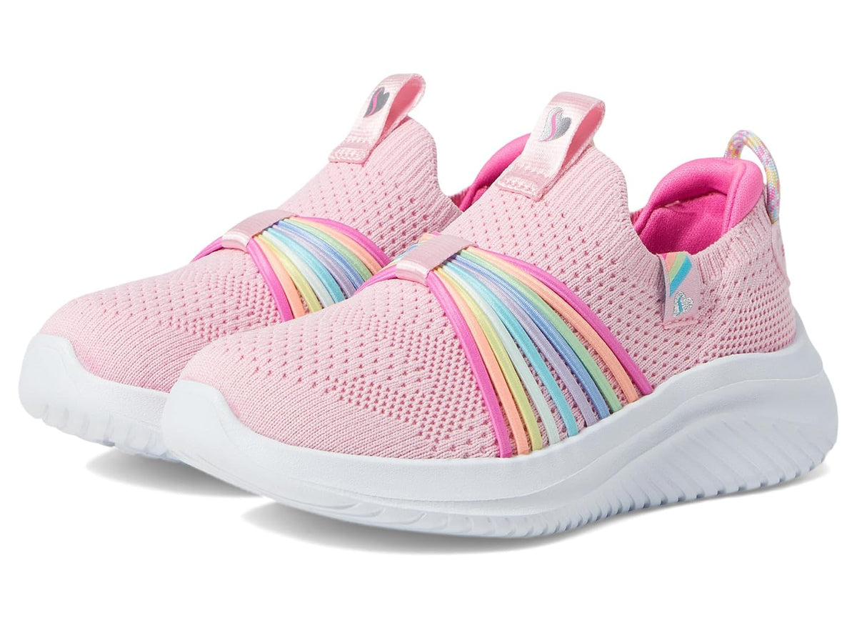 Skechers Ultra Flex 3.0 Zapatillas para Niña - 17.0 cm - Rosa - Multi