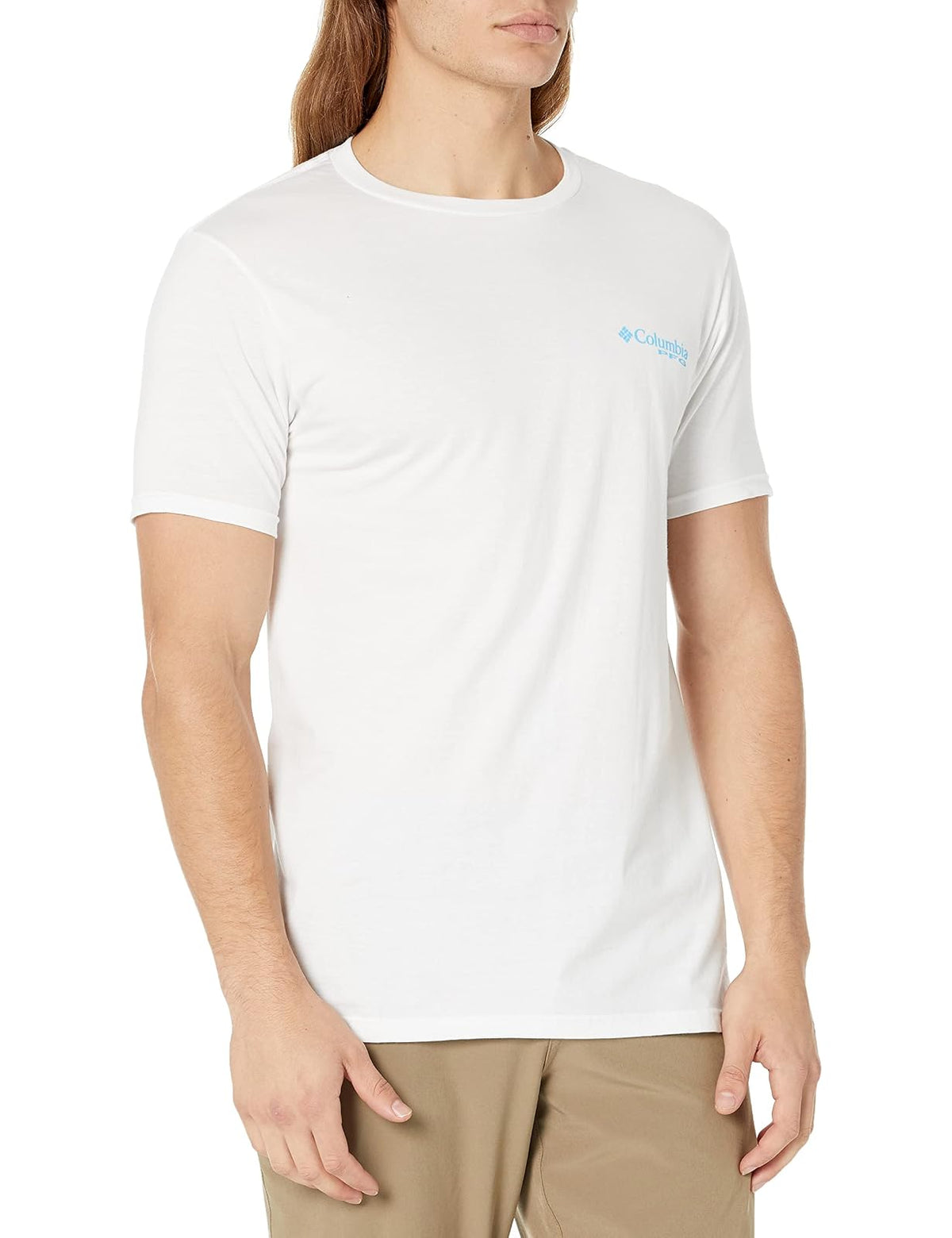 Columbia Playera Gráfica PFG para Hombre - Blanco - Volante - G
