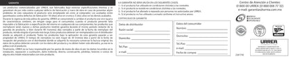 URREA 652QG Juego de Llaves de Empotrar Soldables