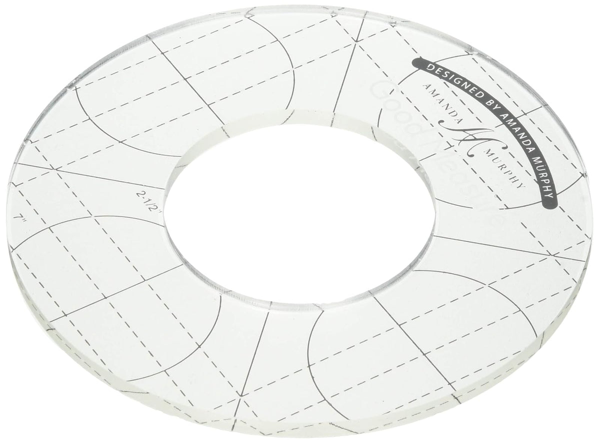Juego de 5 reglas de Good Measure, 6 mm, de 1/4 pulgadas