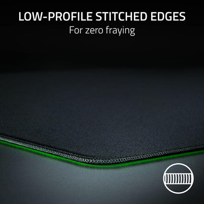 Razer Gigantus V2 Pro Soft Esports Gaming Mouse Pad (MAX Control) – Ultra-High Friction Cloth Surface, Tracking Accuracy, GlideCore Foam, Anti Slip Base, Low-Profile Stiched Edges – Large