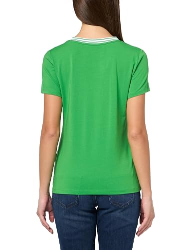 Nautica - Playera de Manga Corta con Cuello en V para Mujer