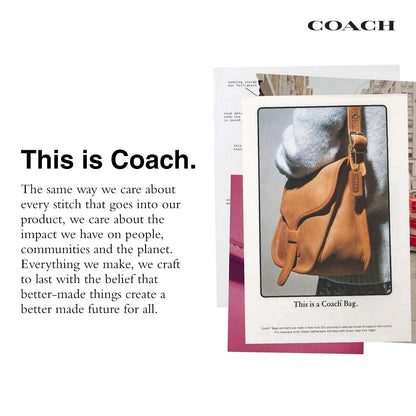 Coach Essential - Estuche para tarjetas, Tiza, One Size