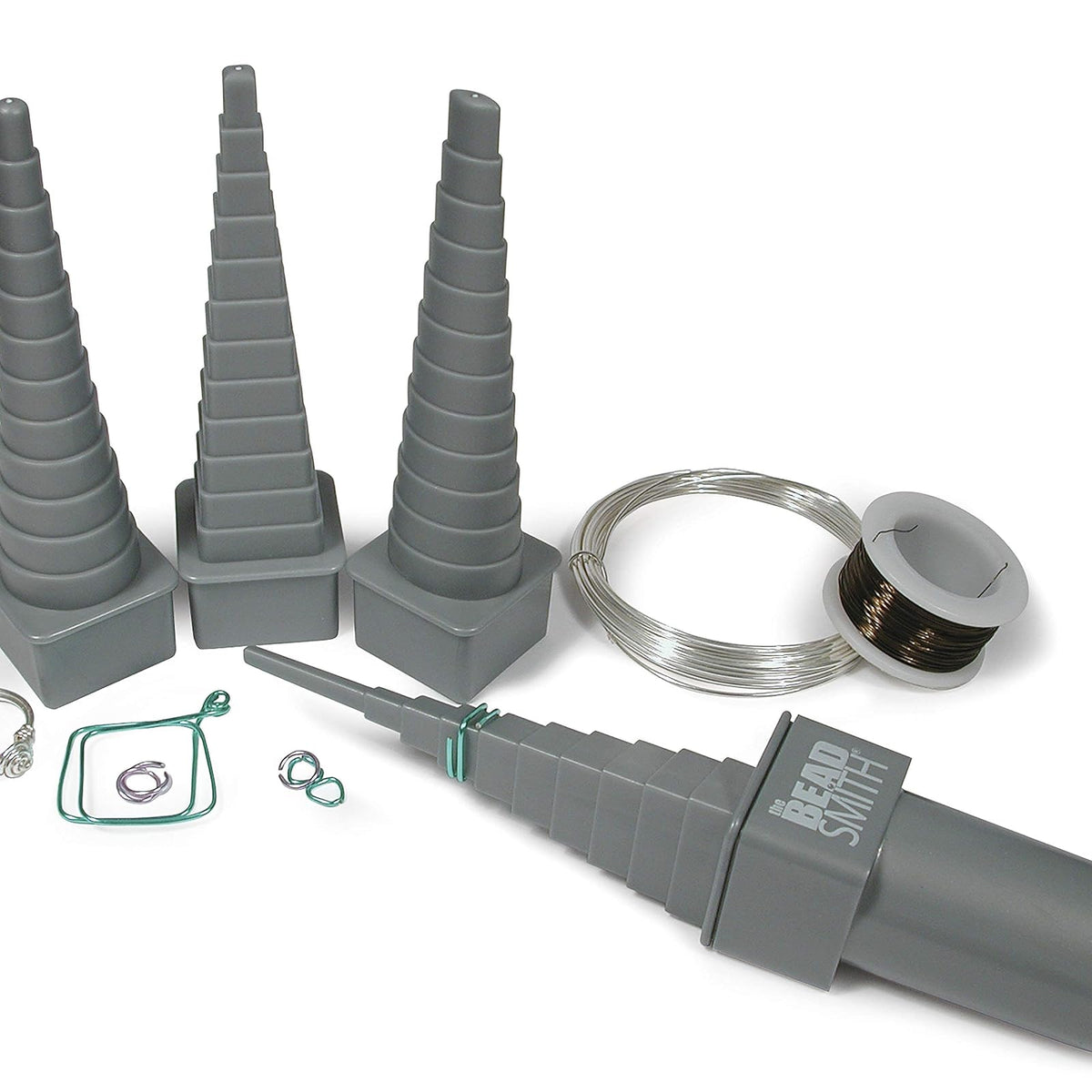 Beadsmith Multi Right Angle Wire Mandrel Looping Tool with 4 Shapes and 48 Sizes