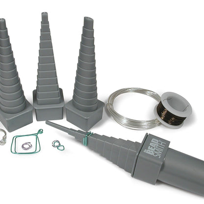 Beadsmith Multi Right Angle Wire Mandrel Looping Tool with 4 Shapes and 48 Sizes