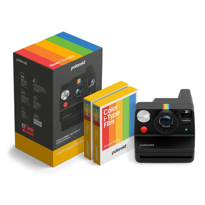 Polaroid Now+ Cámara Instantánea con Bluetooth - Negro - Cámara + película