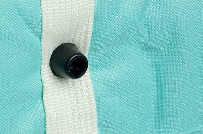 SINGER | Funda de transporte a máquina, color azulado, funda espaciosa para la mayoría de máquinas de coser y serpentines estándar, interior totalmente acolchado, exterior de lona duradera, fácil