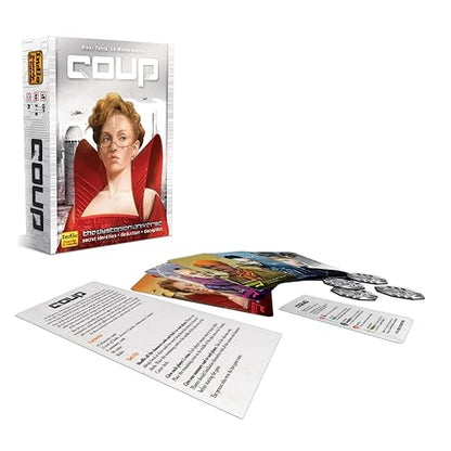 Indie Boards & Cards Juego de Cartas Coup (The Dystopian Universe)