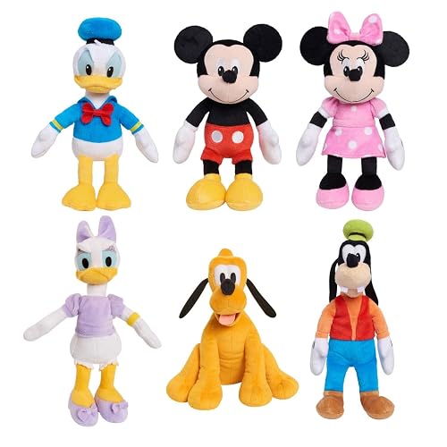 Disney Junior Mickey Mouse - Peluche de Pato Donald de Peluche pequeño, Juguetes para niños de 2 años por Just Play