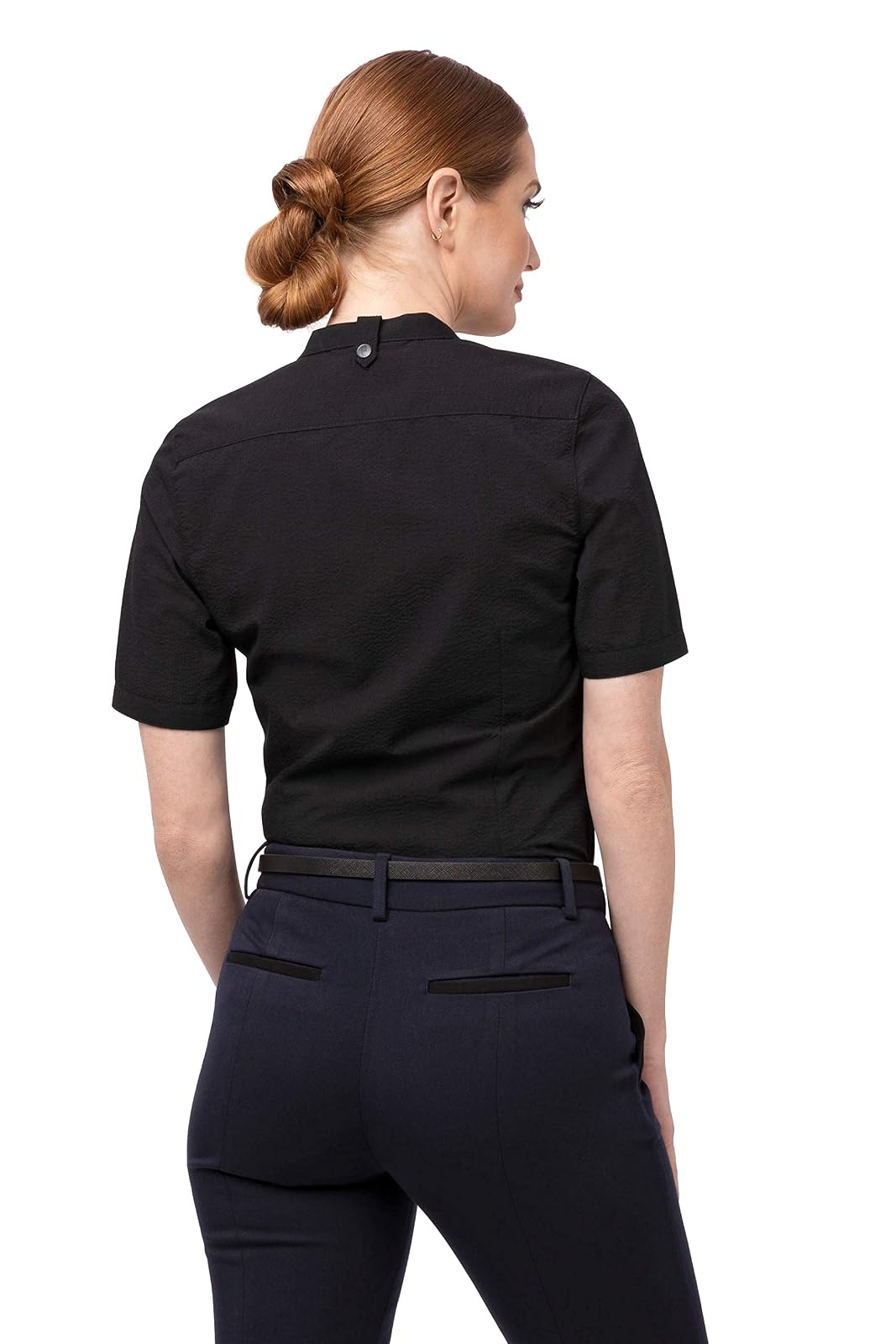 Chef Works Playera para Mujer. Camisa Abotonada para Mujer