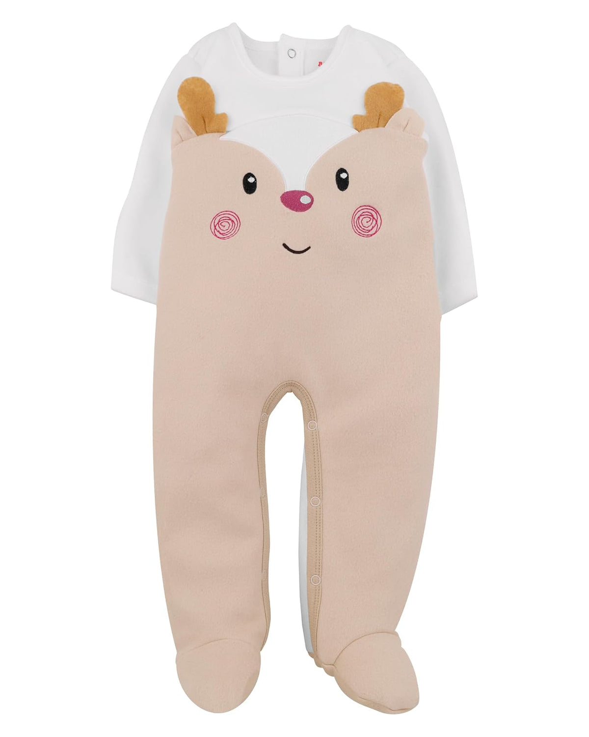 Baby Creysi Diseño de Reno Mameluco unisex-niños