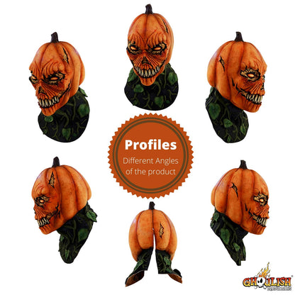 Adult Possessed Pumpkin Mask