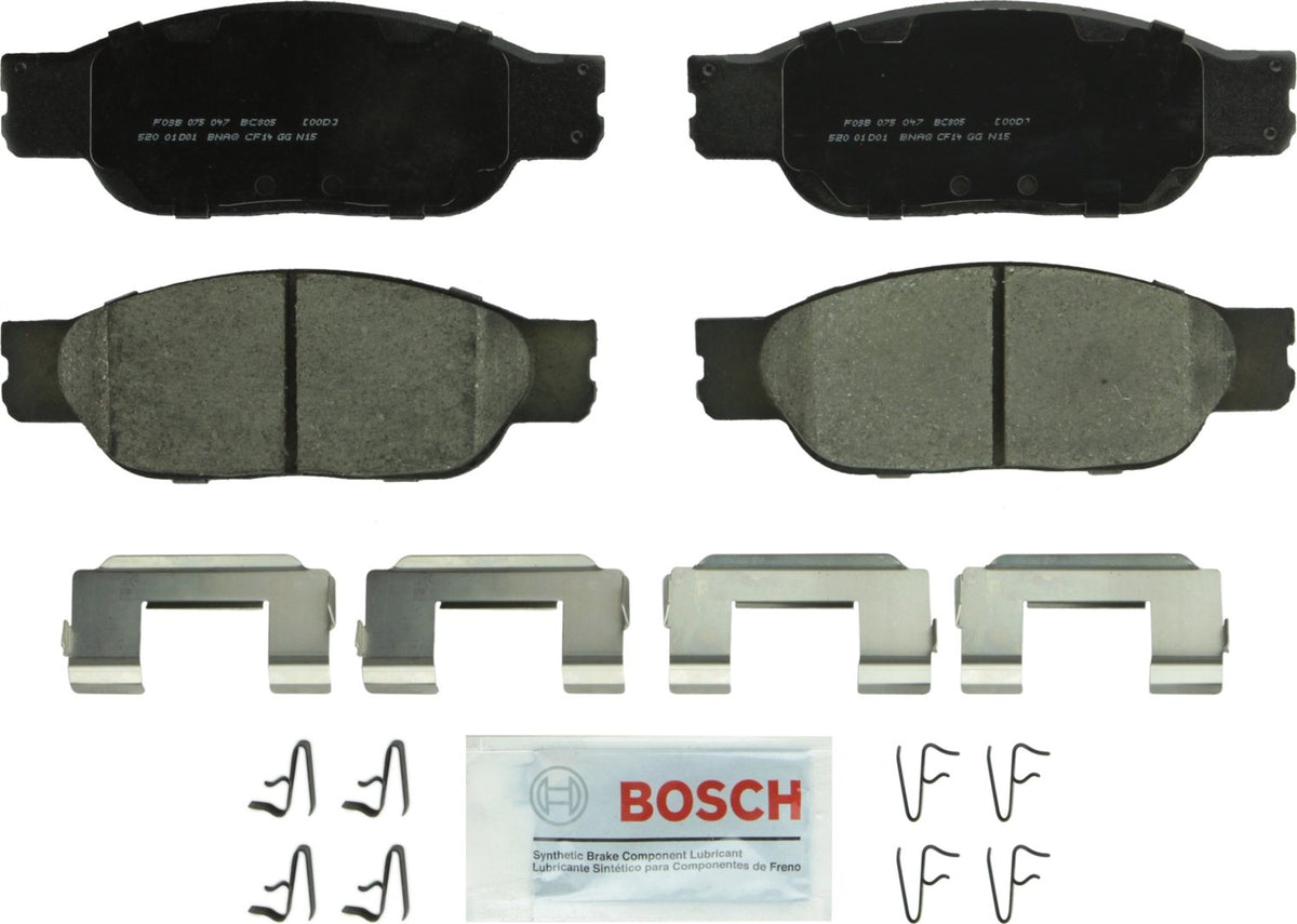 Bosch QuietCast Premium Pastillas de Freno Cerámicas - Frente - 805 - 800-999