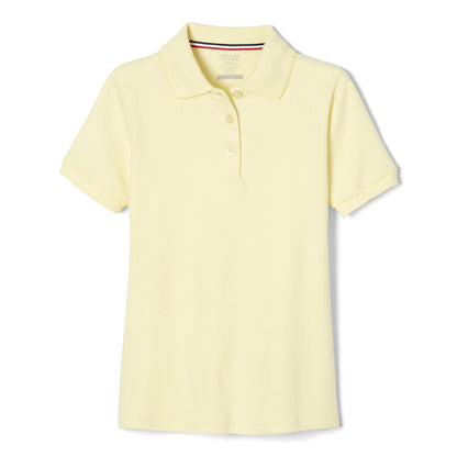French Toast Playera Polo Uniforme Escolar para Niña - 7-8 - Amarillo