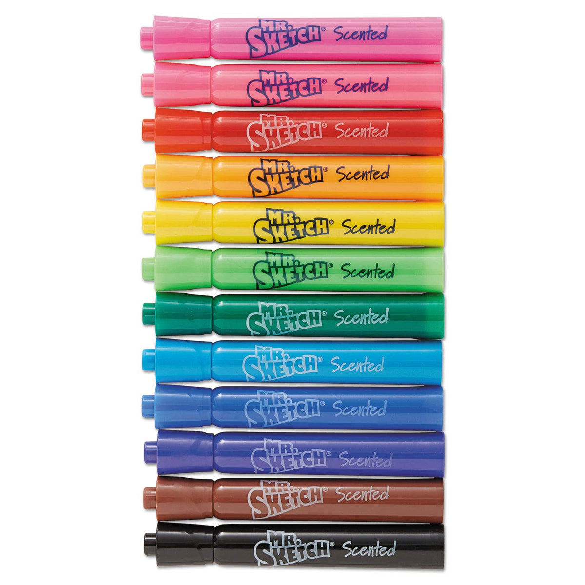 Mr. Sketch Scented Washable Markers, Chisel Tip, Assorted Colors, 36 Count