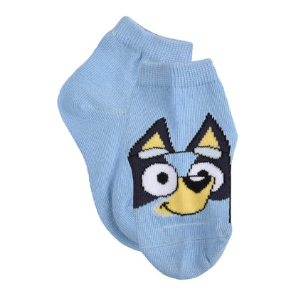 Bluey Calcetines de Cuarto para Niñas XS 5 Pares