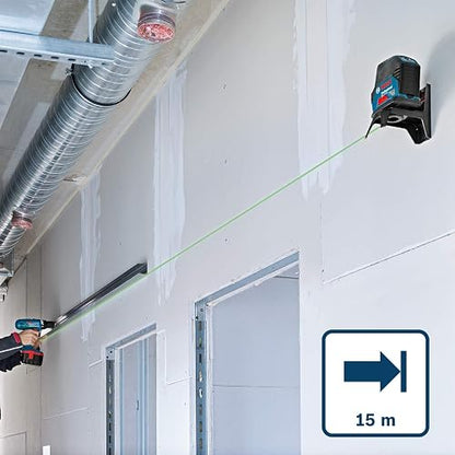 Bosch Nivel Láser Verde Combinado GCL 2-15G Professional