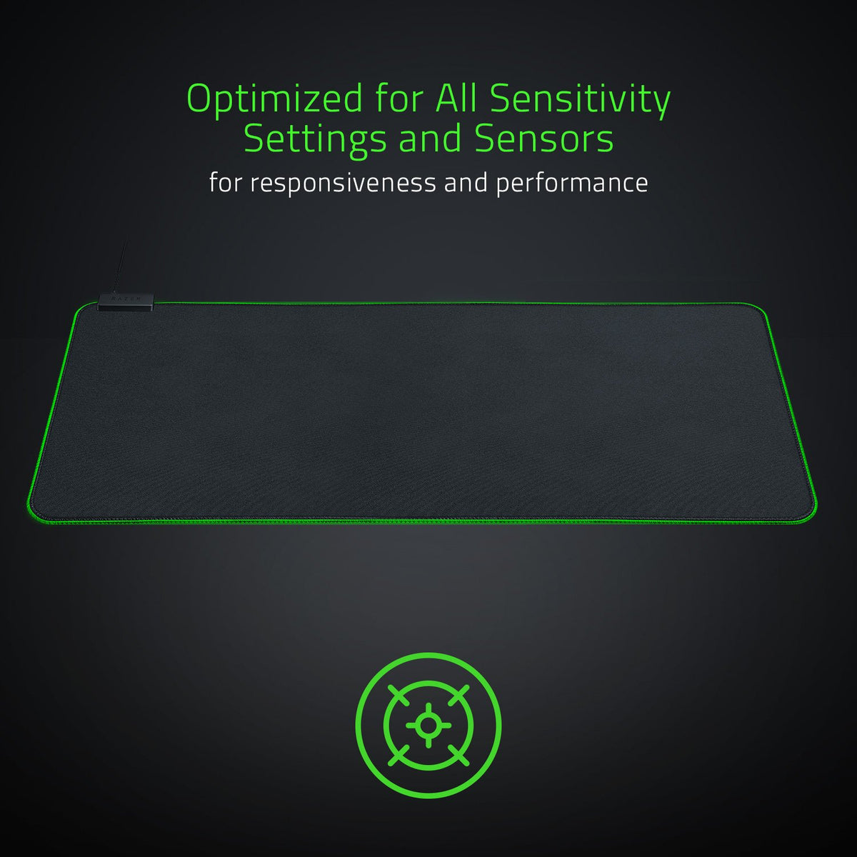 Razer Goliathus Chroma Mousepad Gaming con Iluminacion Chroma RGB - Alfombrilla para Mouse