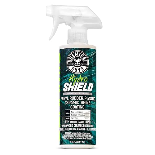Chemical Guys Recubrimiento Cerámico Abrillantador para Vinilo, Goma y Plástico, 473 ml