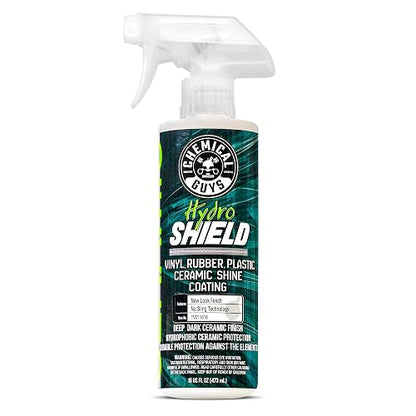 Chemical Guys Recubrimiento Cerámico Abrillantador para Vinilo, Goma y Plástico, 473 ml