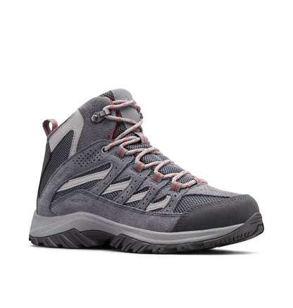Columbia Crestwood, para mujeres, impermeabilidad media Bota para senderismo para Mujer - 24.5 cm - Grafito - Daredevil