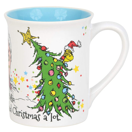 Department 56 The Grinch Cindy Lou Who - Taza de café, 473 ml, multicolor, 6011014