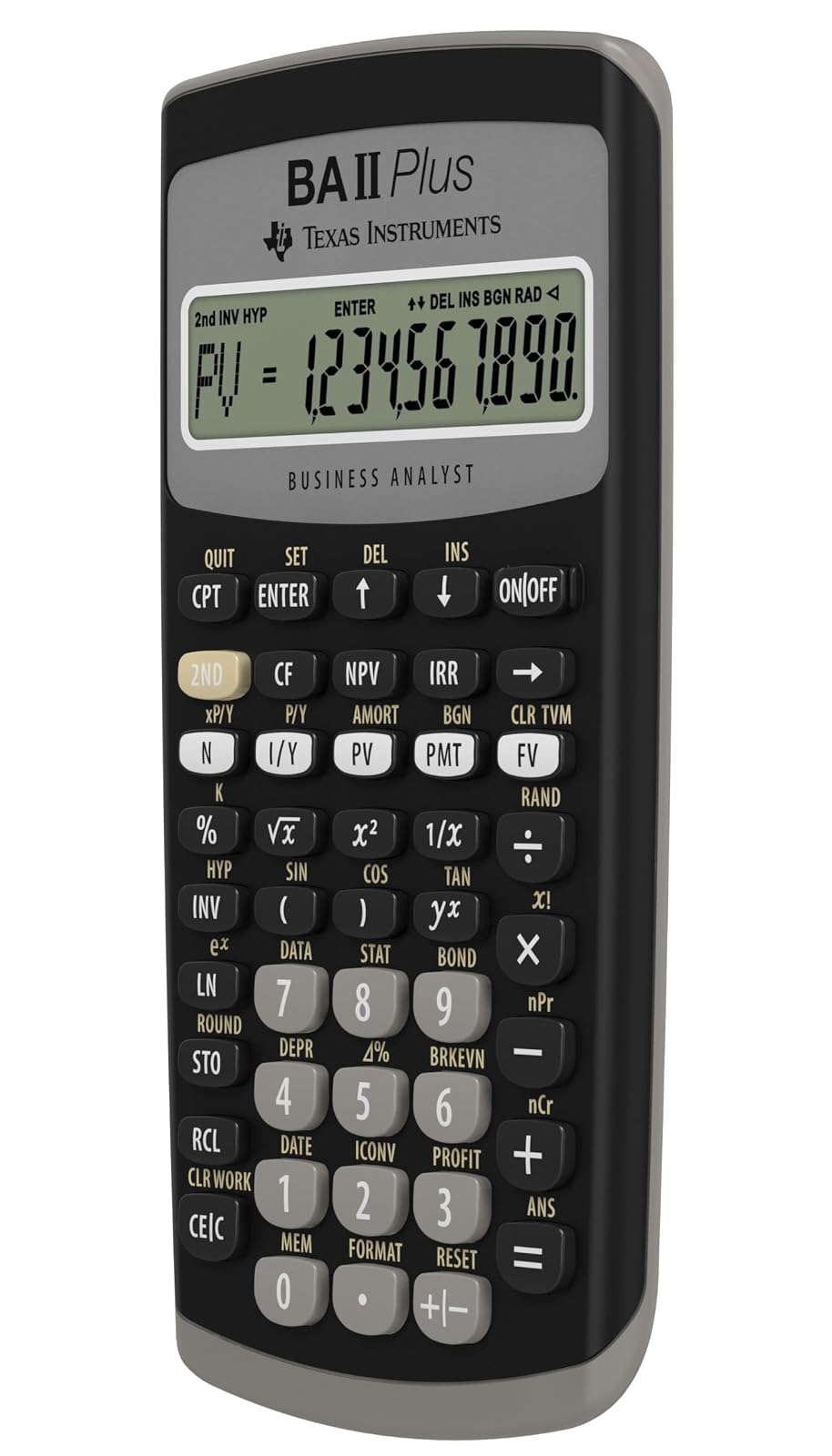 Texas Instruments- Calculadora TI-BAIIPLUS