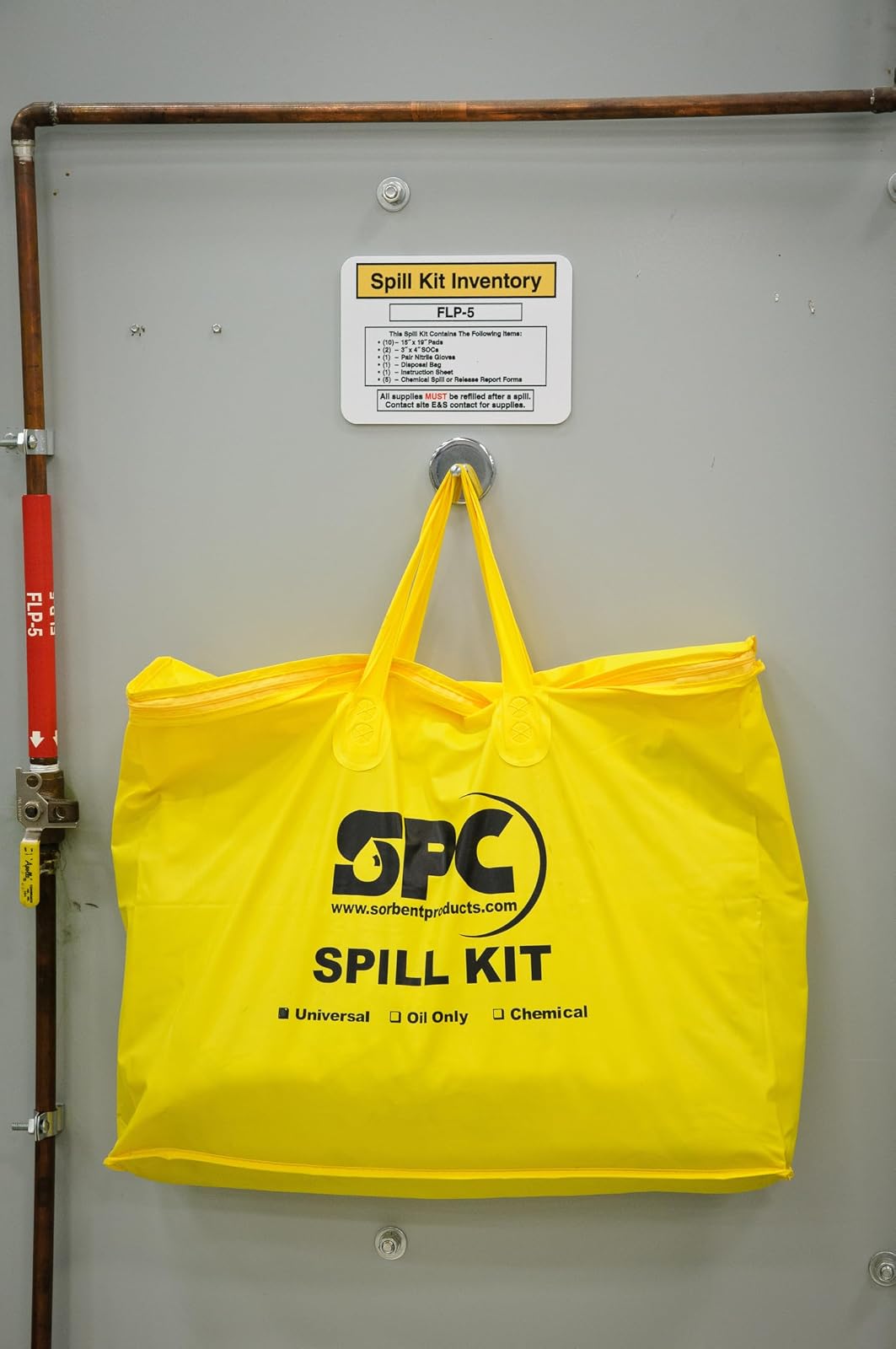 Brady SPC Allwik Universal Economy Portable Spill Kit - 107795