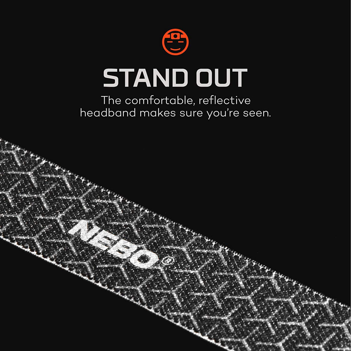 NEBO MYCRO USB Rechargeable Headlamp/Cap Light, Hands-Free Lighting, Lightweight Design Adjustable Headlamp & Cap Light