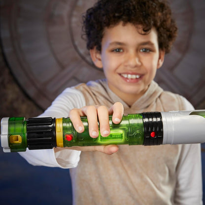 Star Wars Sable de luz Forge Kyber Core Sabine WREN, Sable de luz electrónico Personalizable con Licencia Oficial, Juguetes para niños y niñas de 4 años