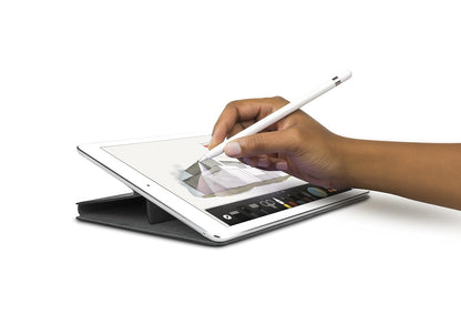 Twelve South SurfacePad para iPad Pro de 9,7 Pulgadas | Funda Ultra Fina de Piel de Lujo + Soporte de Pantalla (Negro)