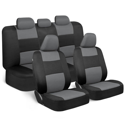 BDK PolyPro Juego de Fundas para Asiento de Auto - Gris
