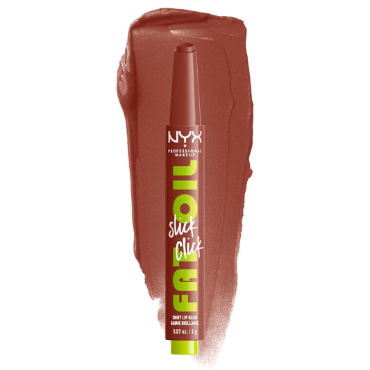 NYX Professional Makeup Fat Oil Slick Click Brillo Labial Hidratante - Link in My Bio